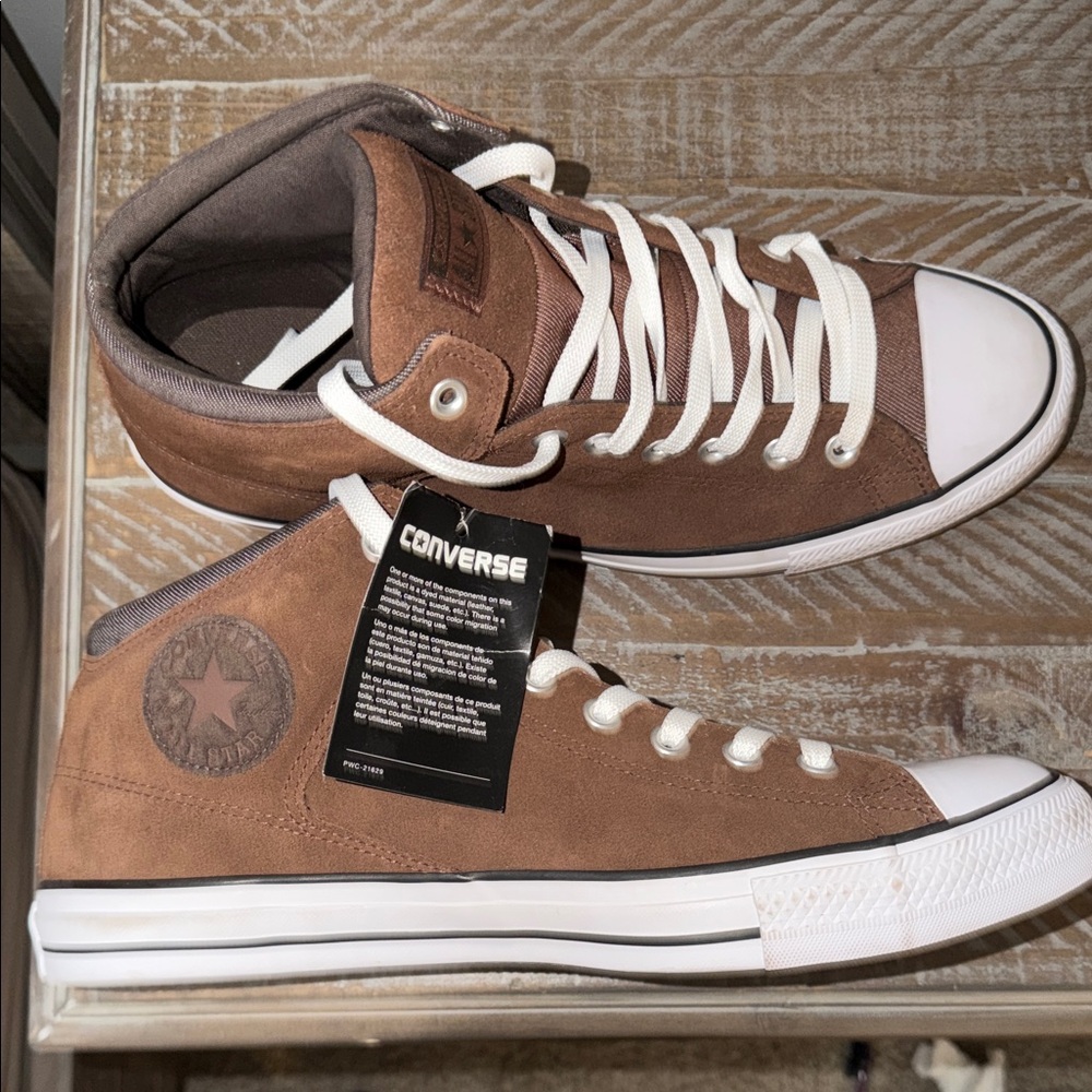 Converse Chuck Taylor All Star High Street mid-top sneakers Brown Suede